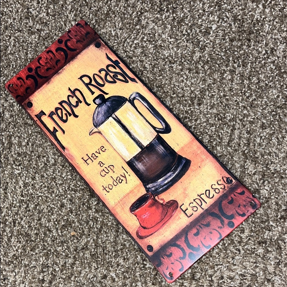 French Roast Coffee Wall Art Decor